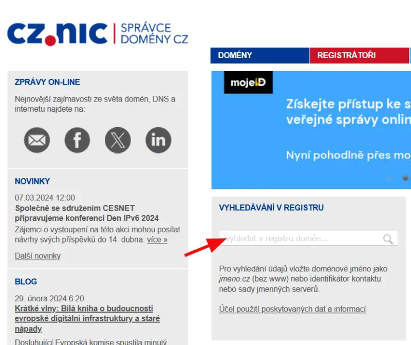 Jak zjistit majitele domény – Pro zjištění majitele domény s koncovkou .cz přejděte na stránky https://www.nic.cz/, kde…